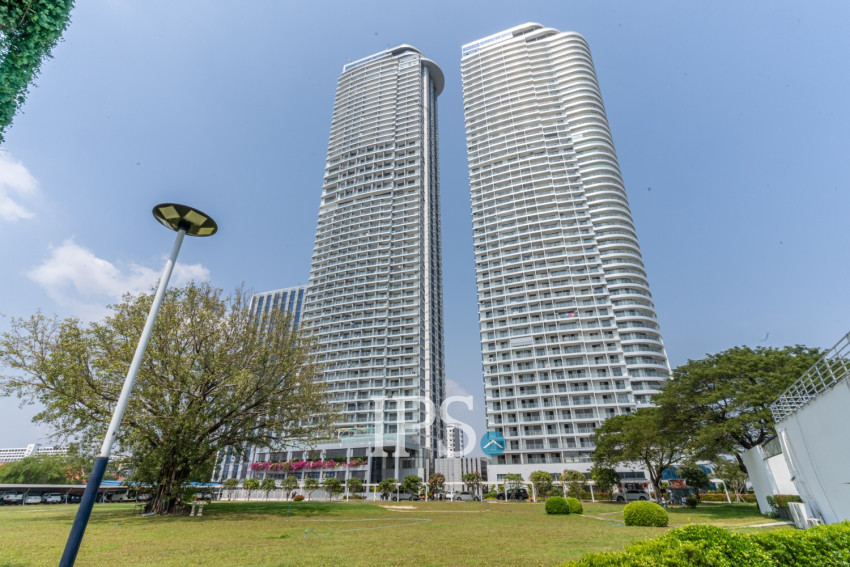 48 Sqm Studio Condo For Rent - Morgan EnMaison, Chroy Changvar, Phnom Penh