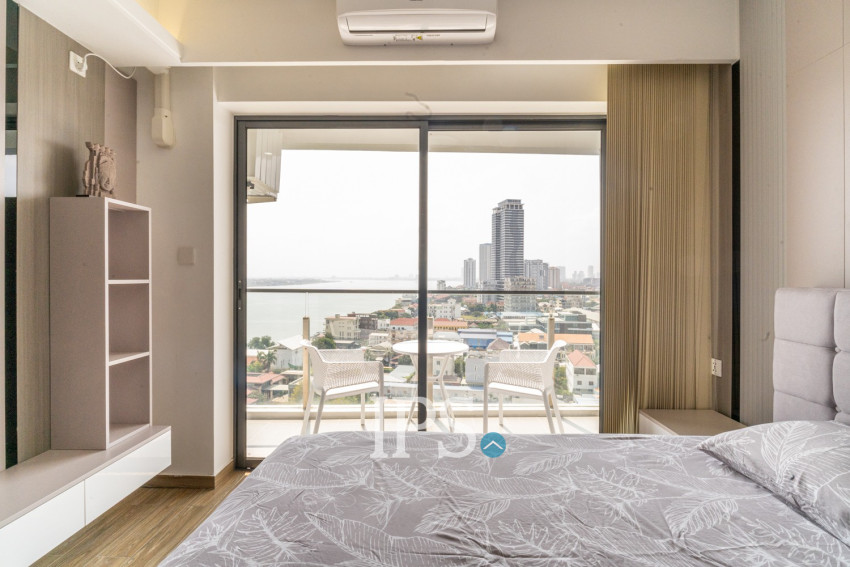 48 Sqm Studio Condo For Rent - Morgan EnMaison, Chroy Changvar, Phnom Penh