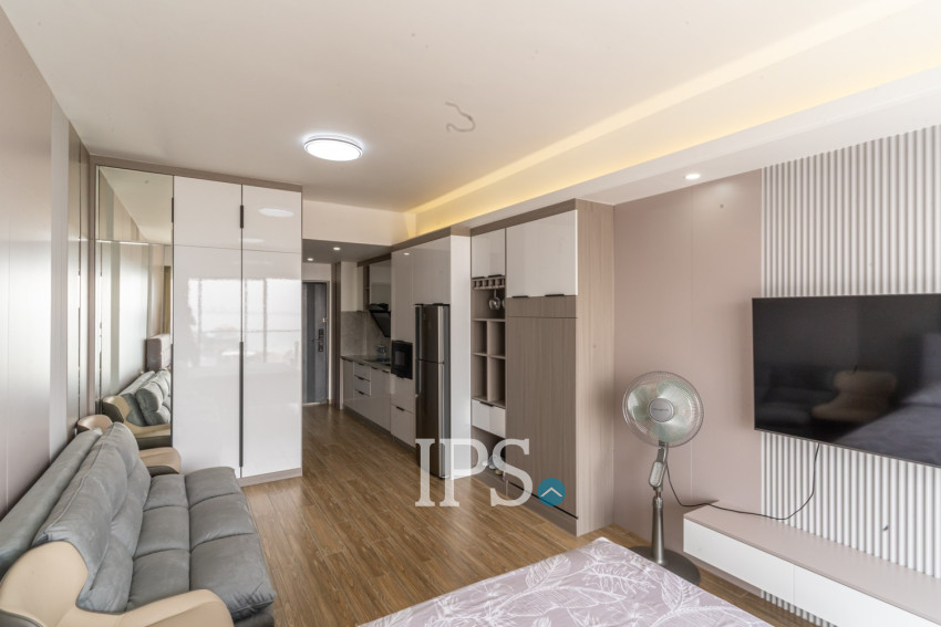 48 Sqm Studio Condo For Rent - Morgan EnMaison, Chroy Changvar, Phnom Penh