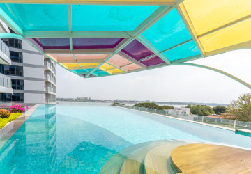48 Sqm Studio Condo For Rent - Morgan EnMaison, Chroy Changvar, Phnom Penh thumbnail
