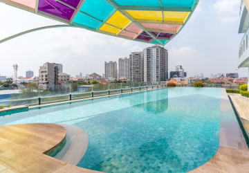 48 Sqm Studio Condo For Rent - Morgan EnMaison, Chroy Changvar, Phnom Penh thumbnail