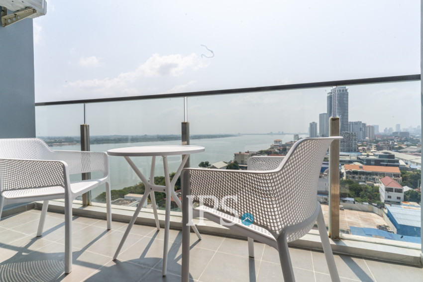 48 Sqm Studio Condo For Rent - Morgan EnMaison, Chroy Changvar, Phnom Penh