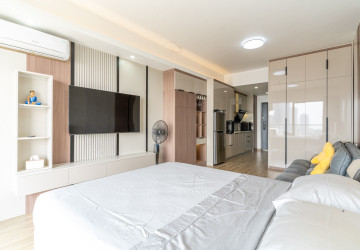 48 Sqm Studio Condo For Rent - Morgan EnMaison, Chroy Changvar, Phnom Penh thumbnail