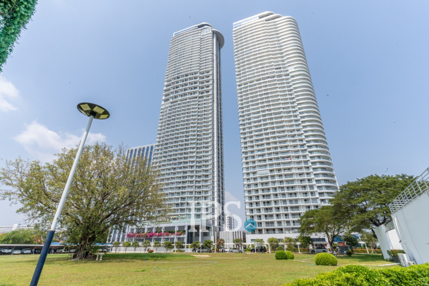 48 Sqm Studio Condo For Rent - Morgan EnMaison, Chroy Changvar, Phnom Penh
