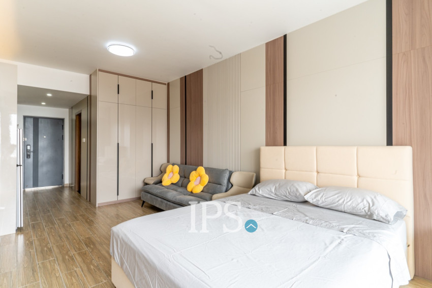 48 Sqm Studio Condo For Rent - Morgan EnMaison, Chroy Changvar, Phnom Penh