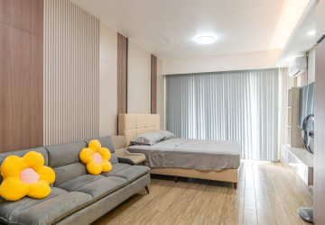48 Sqm Studio Condo For Rent - Morgan EnMaison, Chroy Changvar, Phnom Penh thumbnail
