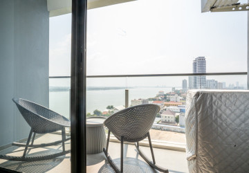 48 Sqm Studio Condo For Rent - Morgan EnMaison, Chroy Changvar, Phnom Penh thumbnail
