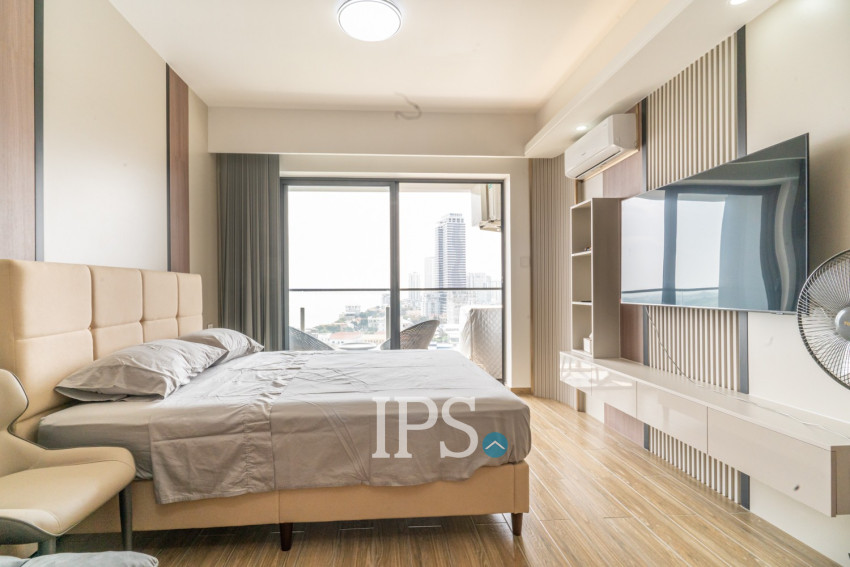 48 Sqm Studio Condo For Rent - Morgan EnMaison, Chroy Changvar, Phnom Penh
