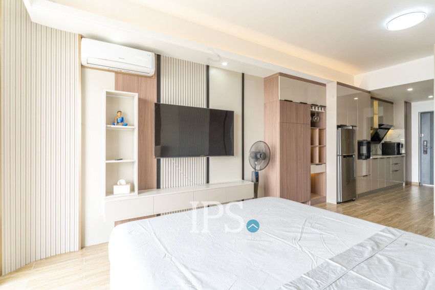 48 Sqm Studio Condo For Rent - Morgan EnMaison, Chroy Changvar, Phnom Penh