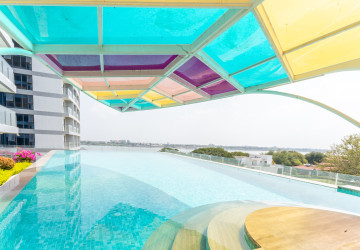 48 Sqm Studio Condo For Rent - Morgan EnMaison, Chroy Changvar, Phnom Penh thumbnail
