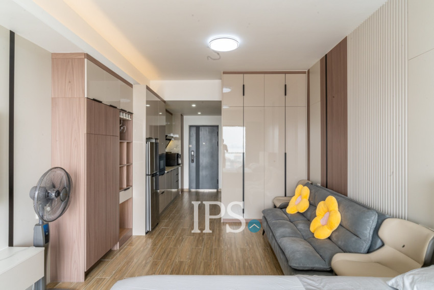 48 Sqm Studio Condo For Rent - Morgan EnMaison, Chroy Changvar, Phnom Penh