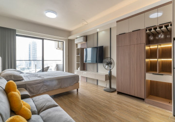48 Sqm Studio Condo For Rent - Morgan EnMaison, Chroy Changvar, Phnom Penh thumbnail