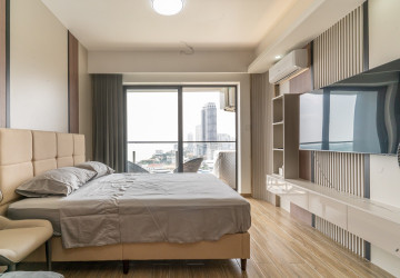 48 Sqm Studio Condo For Rent - Morgan EnMaison, Chroy Changvar, Phnom Penh thumbnail