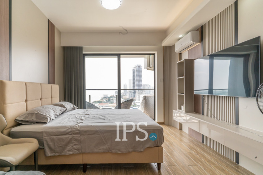 48 Sqm Studio Condo For Rent - Morgan EnMaison, Chroy Changvar, Phnom Penh