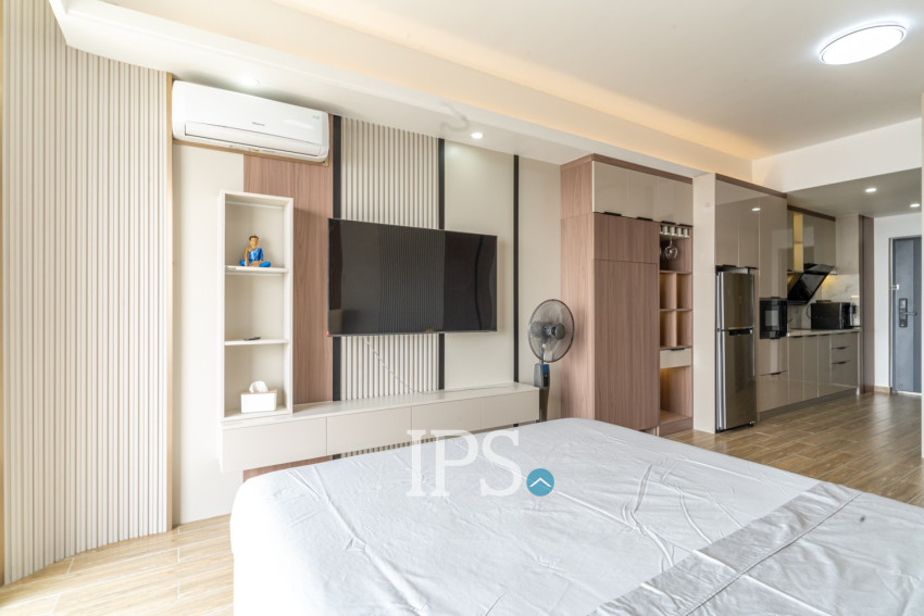 48 Sqm Studio Condo For Rent - Morgan EnMaison, Chroy Changvar, Phnom Penh
