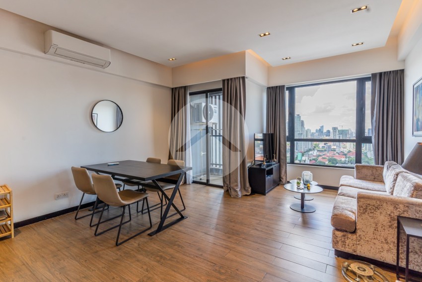 27th Floor 2 Bedroom Condo For Sale - Skylar, Tonle Bassac, Phnom Penh