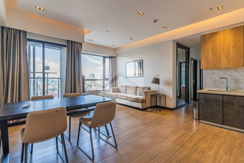 27th Floor 2 Bedroom Condo For Sale - Skylar, Tonle Bassac, Phnom Penh