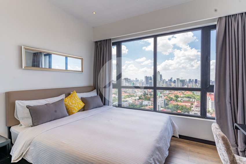 27th Floor 2 Bedroom Condo For Sale - Skylar, Tonle Bassac, Phnom Penh