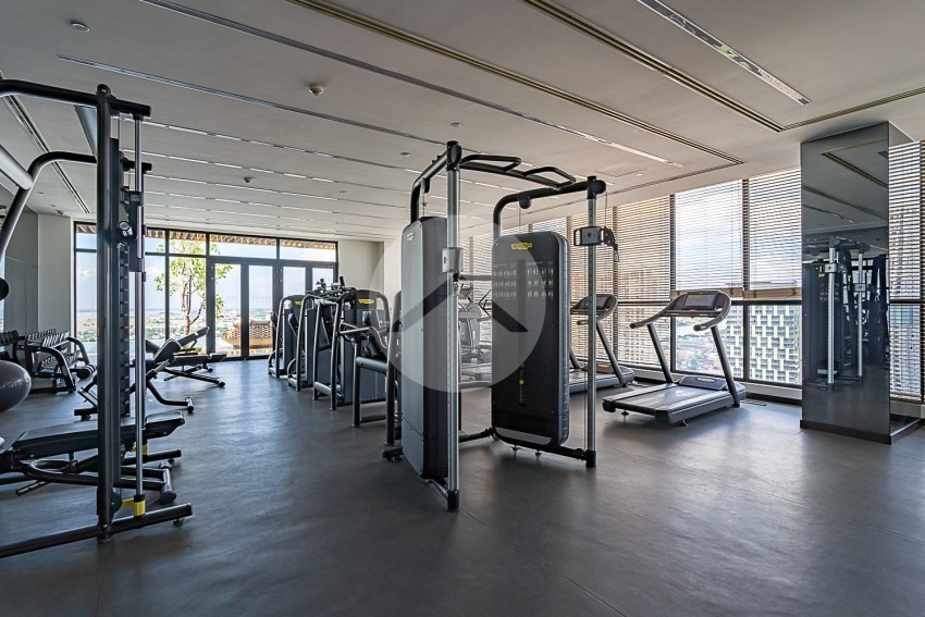 27th Floor 2 Bedroom Condo For Sale - Skylar, Tonle Bassac, Phnom Penh