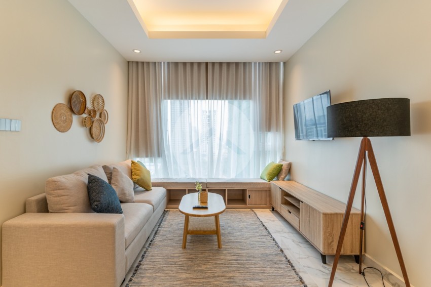 ខុនដូ 2 បន្ទប់គេង ជាន់ទី 25 សម្រាប់លក់ - J Tower 2, បឹងកេងកង1, រាជធានីភ្នំពេញ