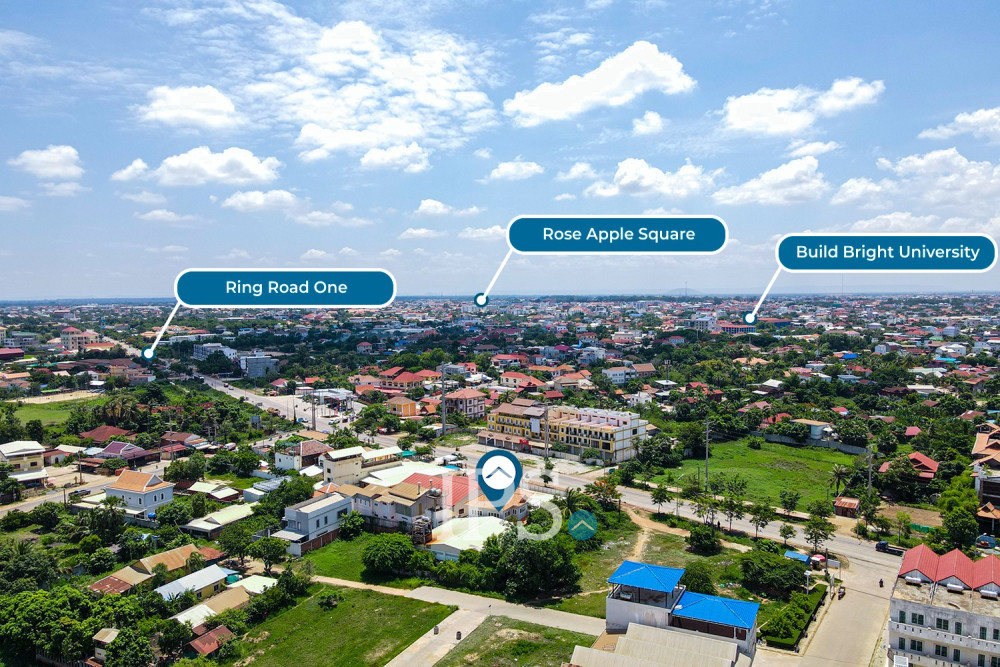 985 Sqm Commercial Building For Sale - Svay Dangkum, Siem Reap