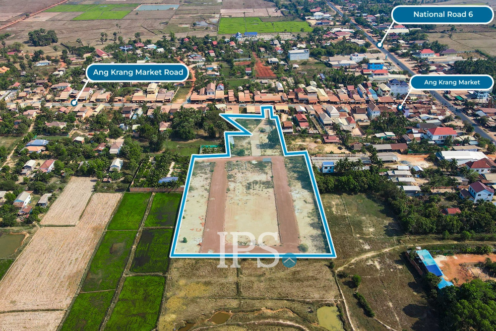 14,220 Sqm Land For Sale - Kantreang, Prasat Bakong, Siem Reap