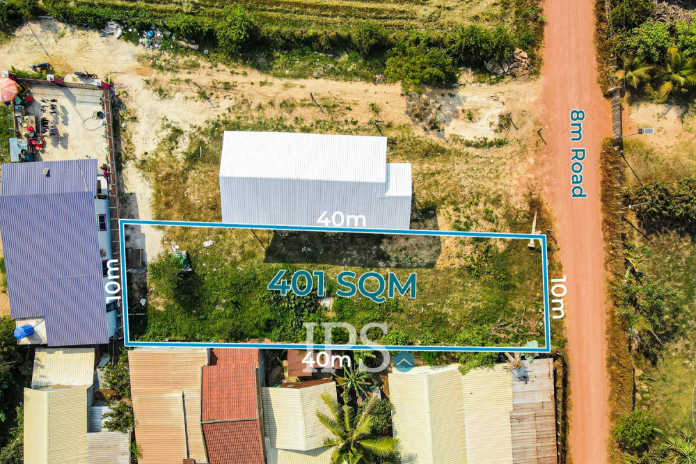 401 Sqm Land For Sale - Chreav, Siem Reap - Image 2
