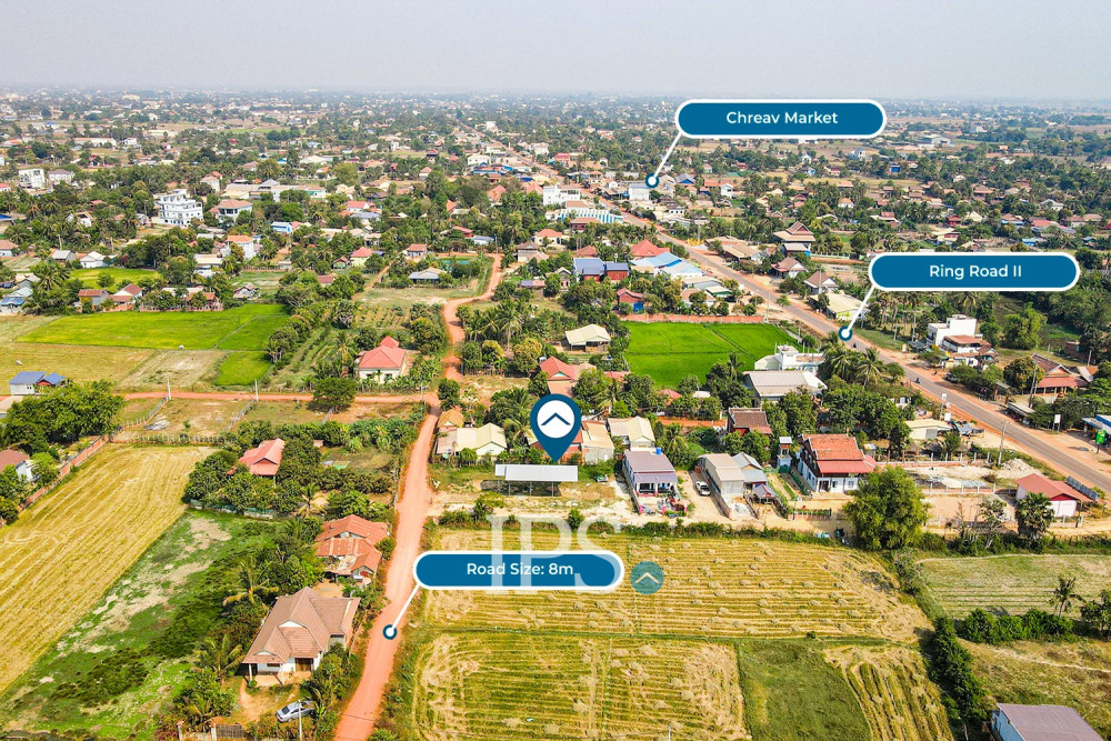 401 Sqm Land For Sale - Chreav, Siem Reap - Image 4