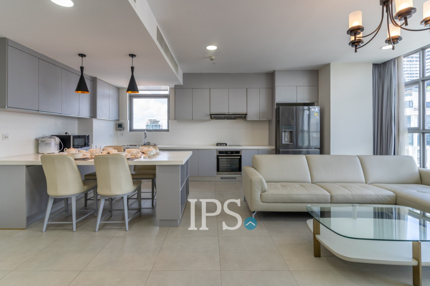 2 Bedroom Serviced Apartment For Rent - BKK1, Phnom Penh