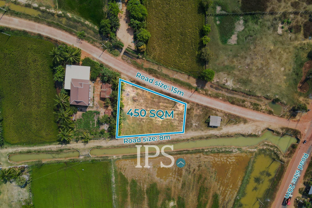 450 Sqm Land For Sale - Sra Ngae, Siem Reap - Image 2