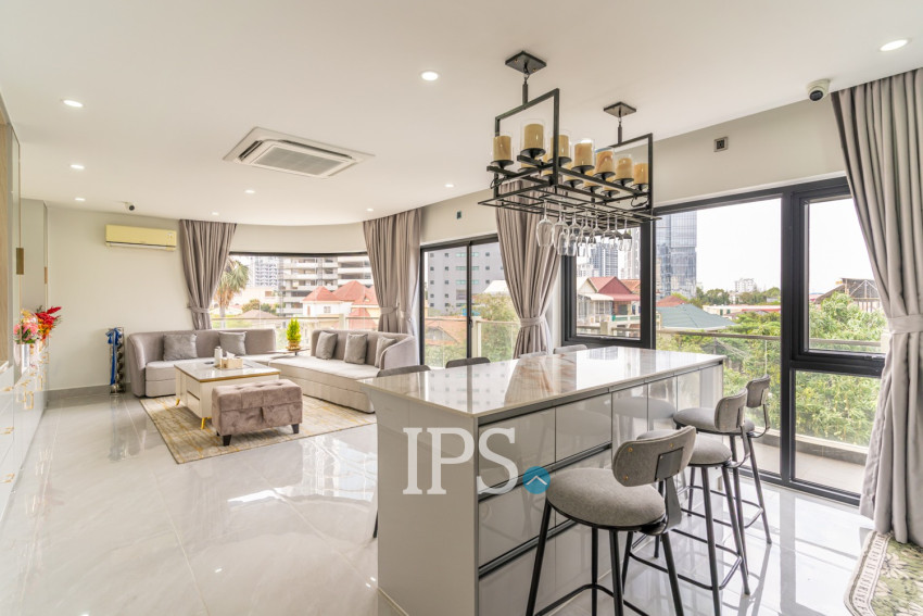 4 Storey Corner Commercial Building For Sale - Beoung Kak 1, Phnom Penh