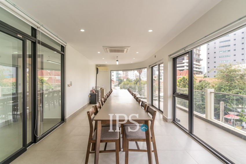 4 Storey Corner Commercial Building For Sale - Beoung Kak 1, Phnom Penh