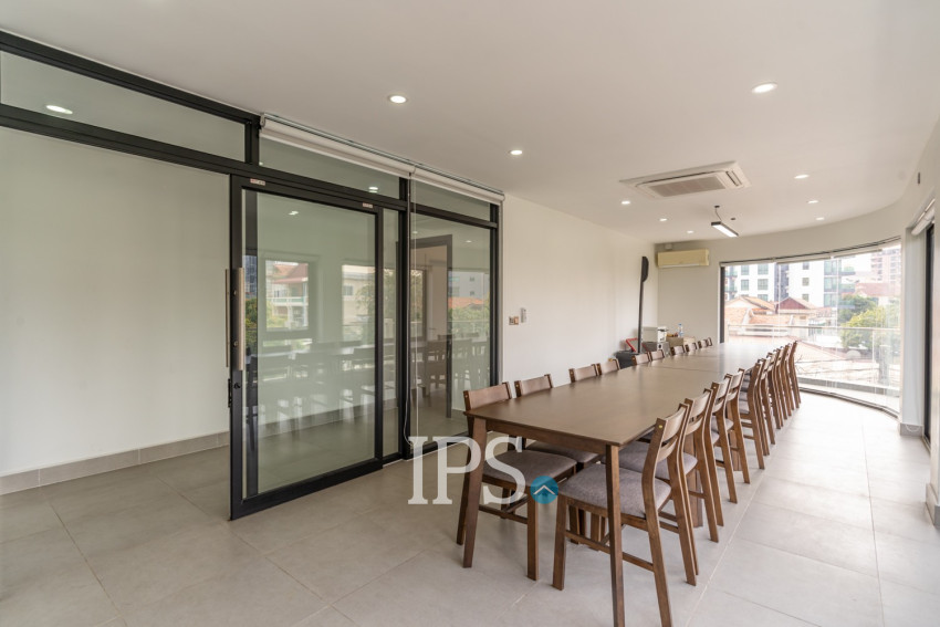 4 Storey Corner Commercial Building For Sale - Beoung Kak 1, Phnom Penh