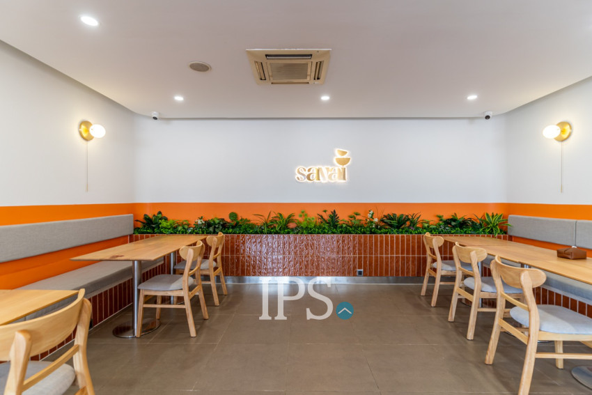4 Storey Corner Commercial Building For Sale - Beoung Kak 1, Phnom Penh