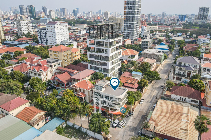 4 Storey Corner Commercial Building For Sale - Beoung Kak 1, Phnom Penh