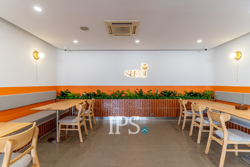 4 Storey Corner Commercial Building For Rent - Beoung Kak 1, Phnom Penh