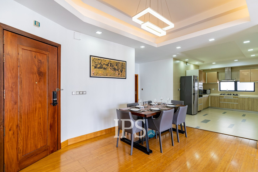 3 Bedroom Serviced Apartment For Rent - BKK 1, Phnom Penh