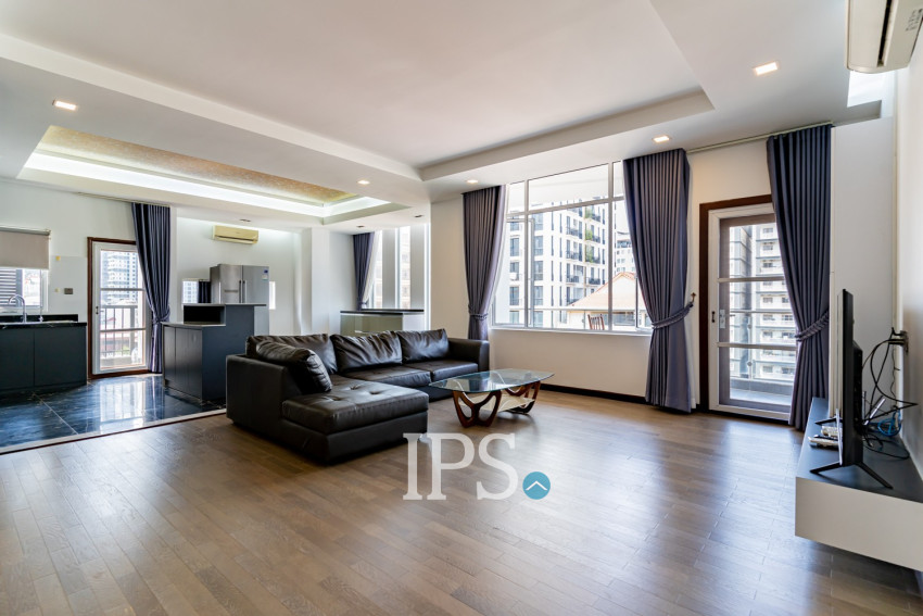 3 Bedroom Serviced Apartment For Rent - BKK 1, Phnom Penh