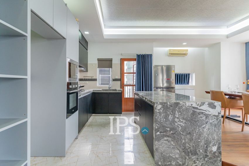 3 Bedroom Serviced Apartment For Rent - BKK 1, Phnom Penh