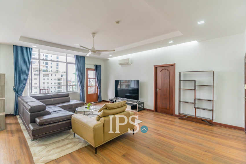 3 Bedroom Serviced Apartment For Rent - BKK 1, Phnom Penh