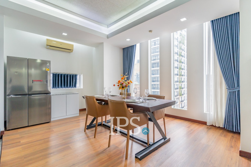 3 Bedroom Serviced Apartment For Rent - BKK 1, Phnom Penh