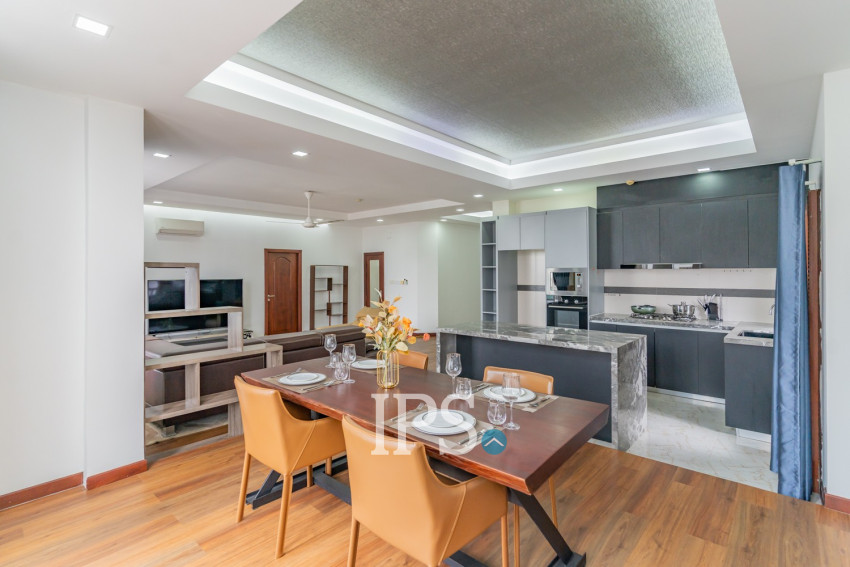 3 Bedroom Serviced Apartment For Rent - BKK 1, Phnom Penh