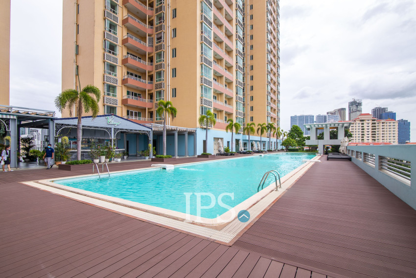 3 Bedroom Condo For Rent - Rose Condo, Tonle Bassac, Phnom Penh