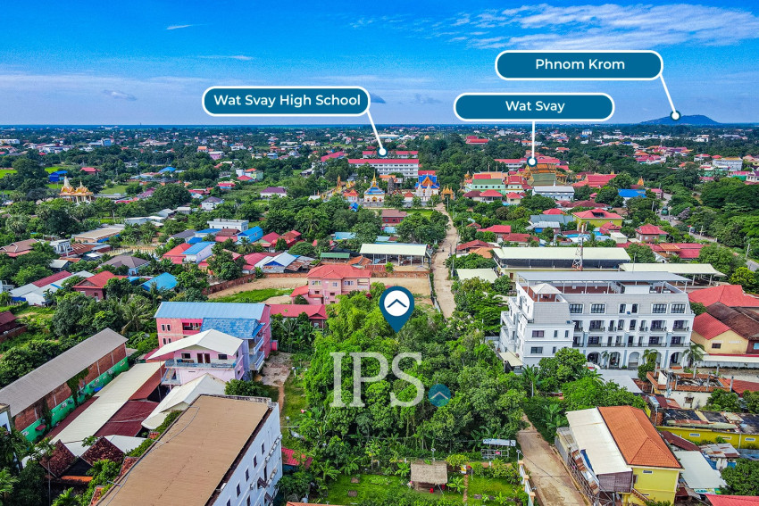 809 Sqm Land For Rent - Sala Kamreuk, Siem Reap