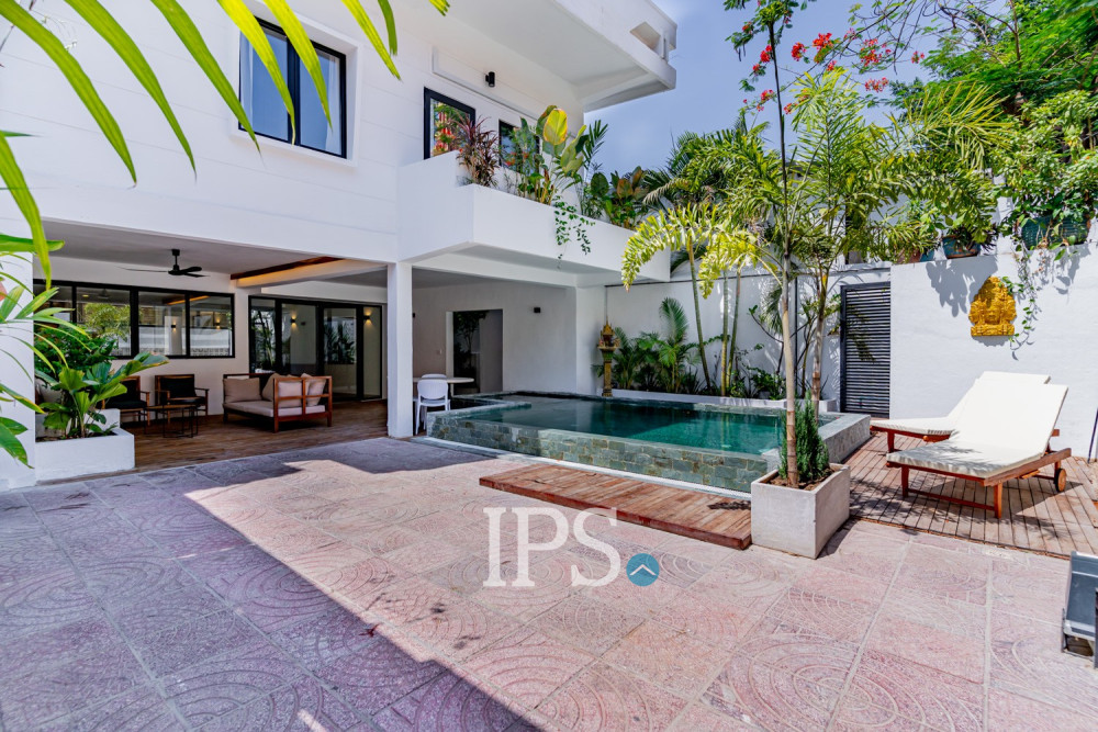 5 Bedroom Villa For Rent - Chakto Mukh, Phnom Penh