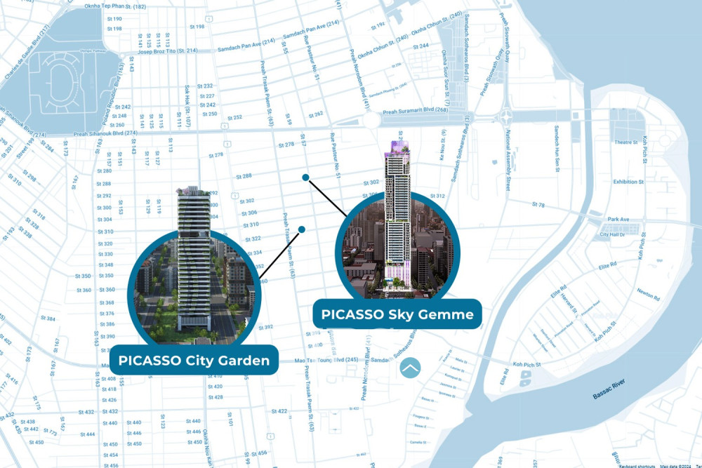1 Bedroom Condo For Sale - Picasso Sky Gemme Type A1 Luxury Condominium - BKK1, Phnom Penh - Image 39