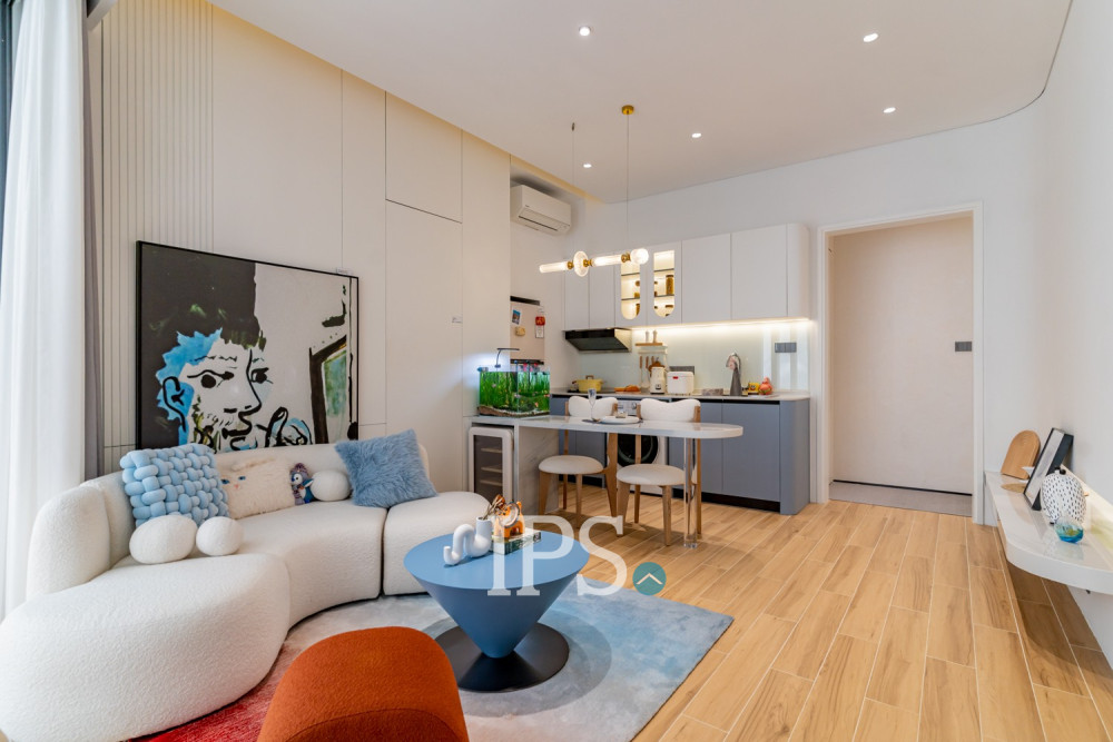 1 Bedroom Condo For Sale - Picasso Sky Gemme Type A1 Luxury Condominium - BKK1, Phnom Penh - Image 3