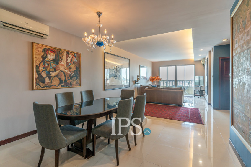 7th Floor 2 Bedroom Condo For Sale - Rose Condo, Tonle Bassac, Phnom Penh