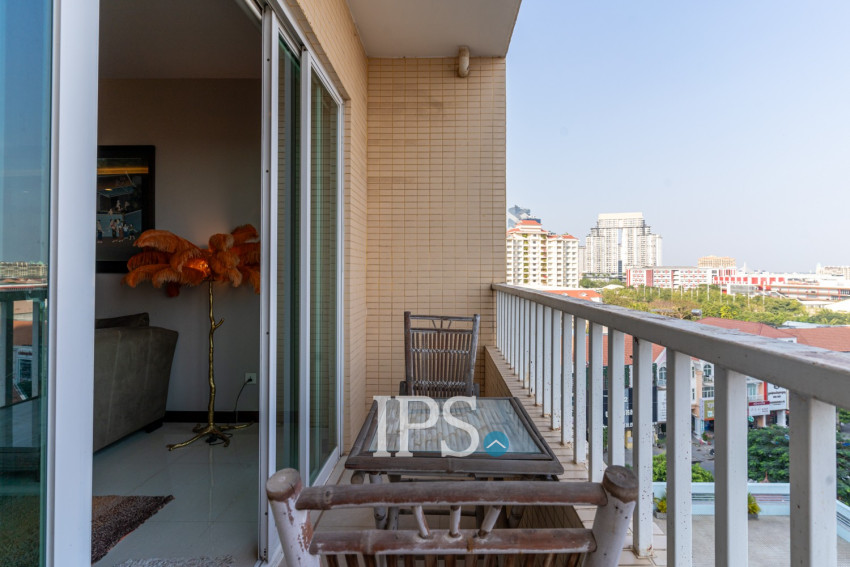 7th Floor 2 Bedroom Condo For Sale - Rose Condo, Tonle Bassac, Phnom Penh
