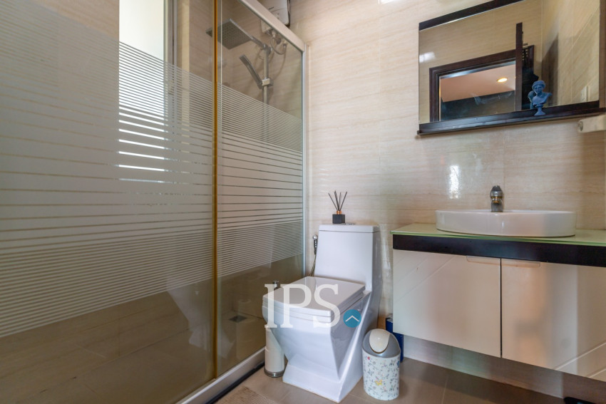 7th Floor 2 Bedroom Condo For Sale - Rose Condo, Tonle Bassac, Phnom Penh